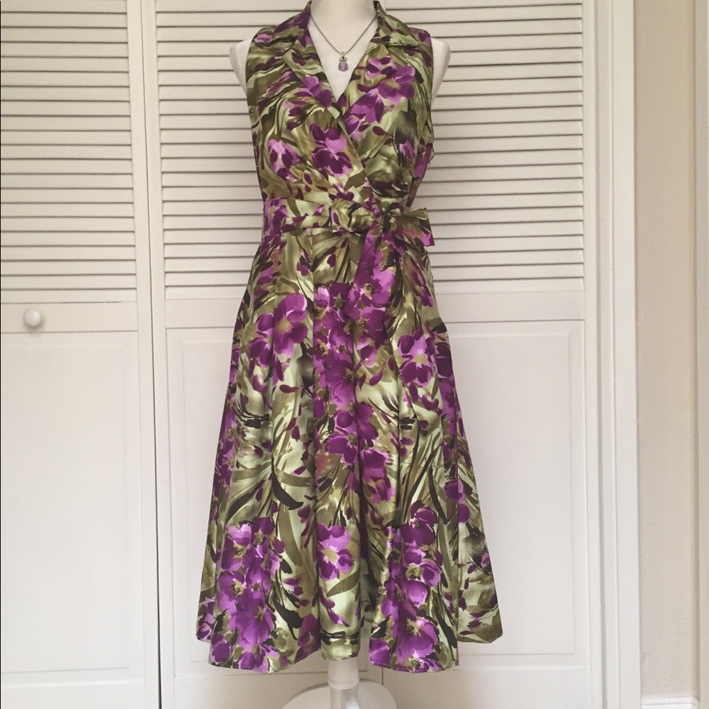 Beautiful Watercolor Floral Dress!